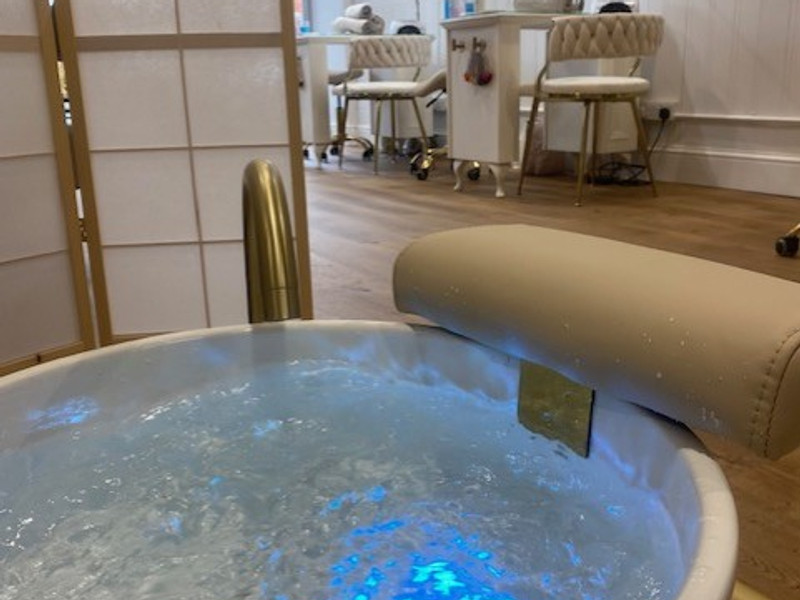 Pedicure spa treatment at Everybody's Beautiful